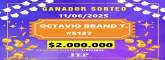 SORTEO 11 JUN 2025