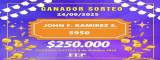 SORTEO 24 SEP 2025